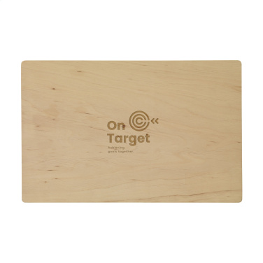 Logo trade promotional giveaway photo of: Alder Wood Chopping Board