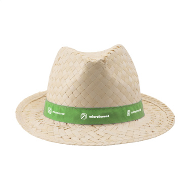 Logo trade promotional giveaways image of: Toledo Straw Hat