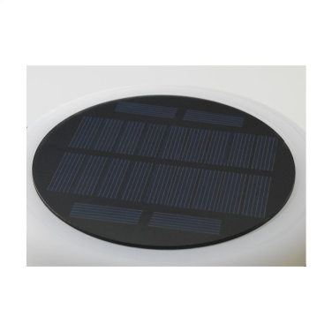 Logo trade promotional merchandise picture of: Wooosh Ziva Solar Lamp