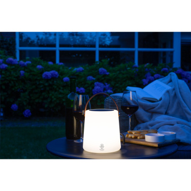 Logo trade corporate gifts picture of: Wooosh Ziva Solar Lamp