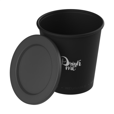 Logo trade advertising products image of: Drinking Cup Bio-Based Lid 200 ml