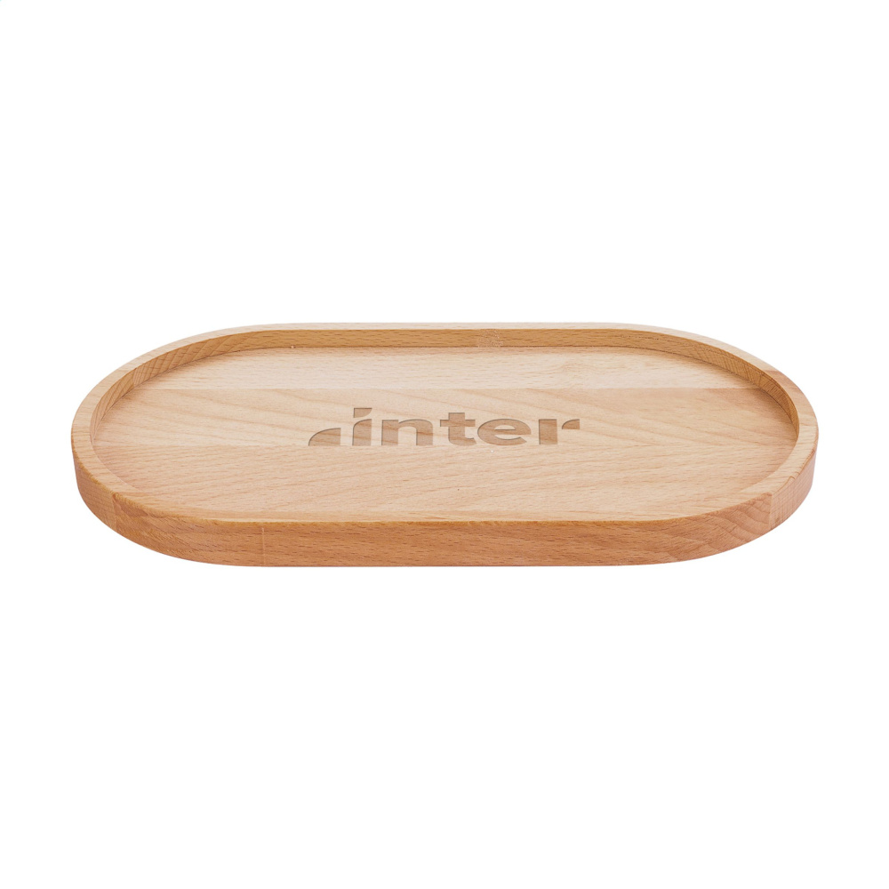 Logo trade advertising products image of: Harmony Serving Tray Oval