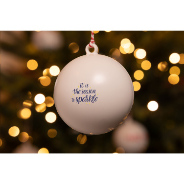 Logo trade advertising products image of: Christmas Bauble Ø 7 cm Recycled PP - Made in Europe