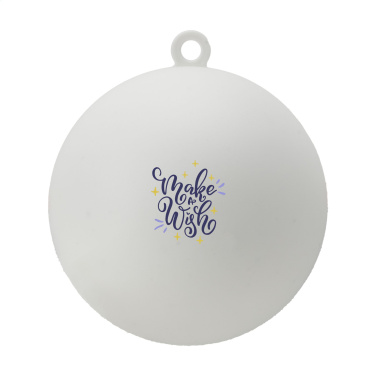 Logotrade advertising products photo of: Christmas Bauble Ø 7 cm Recycled PP - Made in Europe