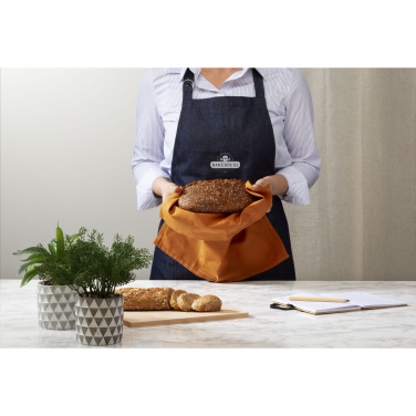 Logotrade promotional item picture of: Apron GRS Recycled Denim (220 g/m²)