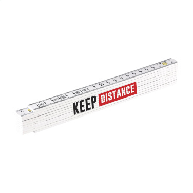 Logo trade promotional products image of: Metric folding ruler