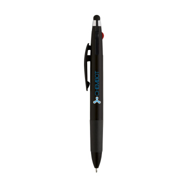 Logo trade business gifts image of: Triple Touch stylus pen