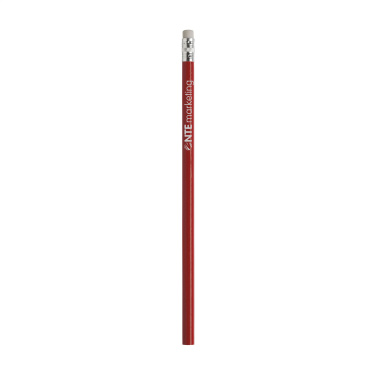 Logo trade business gifts image of: Topic varnished pencil