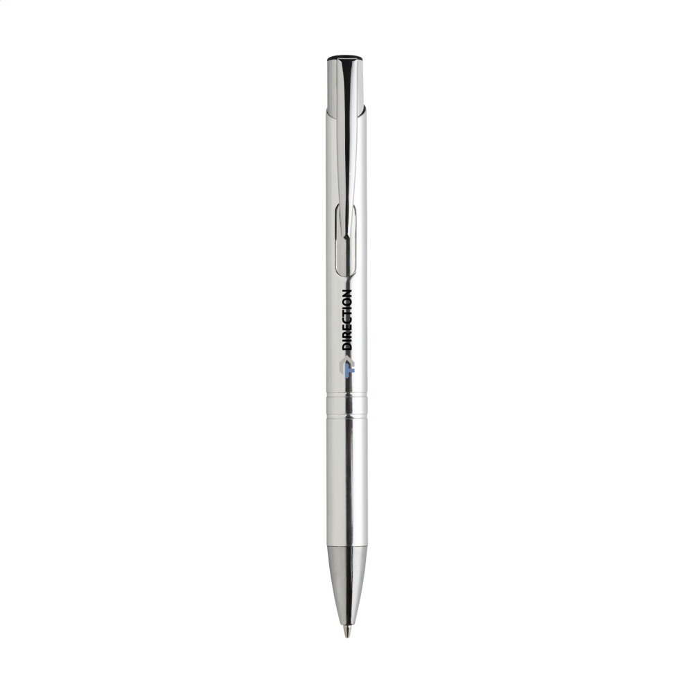 Logo trade promotional items picture of: Ebony Shiny pen