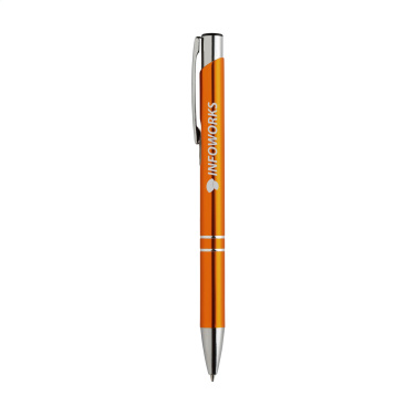 Logo trade promotional gift photo of: Ebony Shiny pen