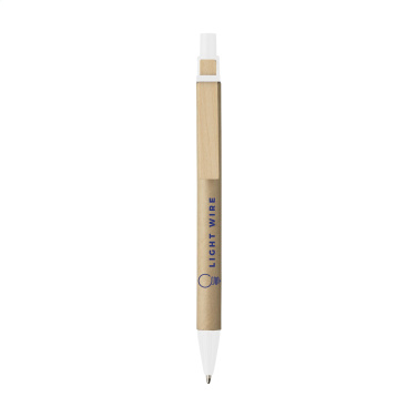 Logo trade promotional gift photo of: PaperWrite cardboard pen