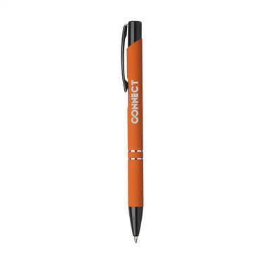 Logotrade advertising product picture of: Ebony Rubberised pen