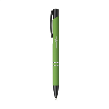 Logotrade promotional merchandise picture of: Ebony Rubberised pen