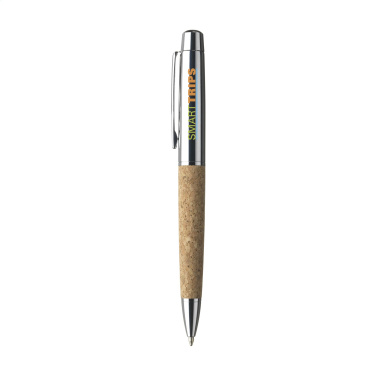 Logo trade promotional merchandise photo of: Cork Pen Set