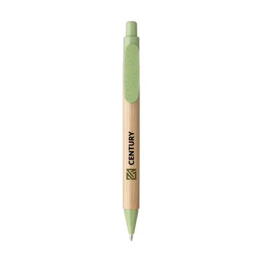 Logo trade promotional product photo of: Bamboo Wheat Pen wheat straw ballpoint pen