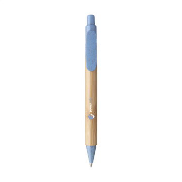 Logo trade promotional gifts image of: Bamboo Wheat Pen wheat straw ballpoint pen