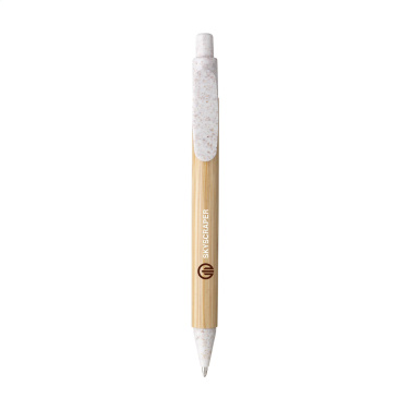 Logotrade advertising products photo of: Bamboo Wheat Pen wheat straw ballpoint pen