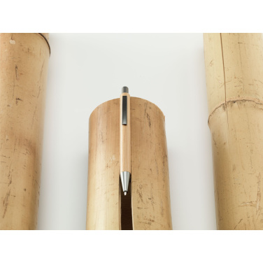 Logo trade advertising products picture of: Sento Bamboo pen