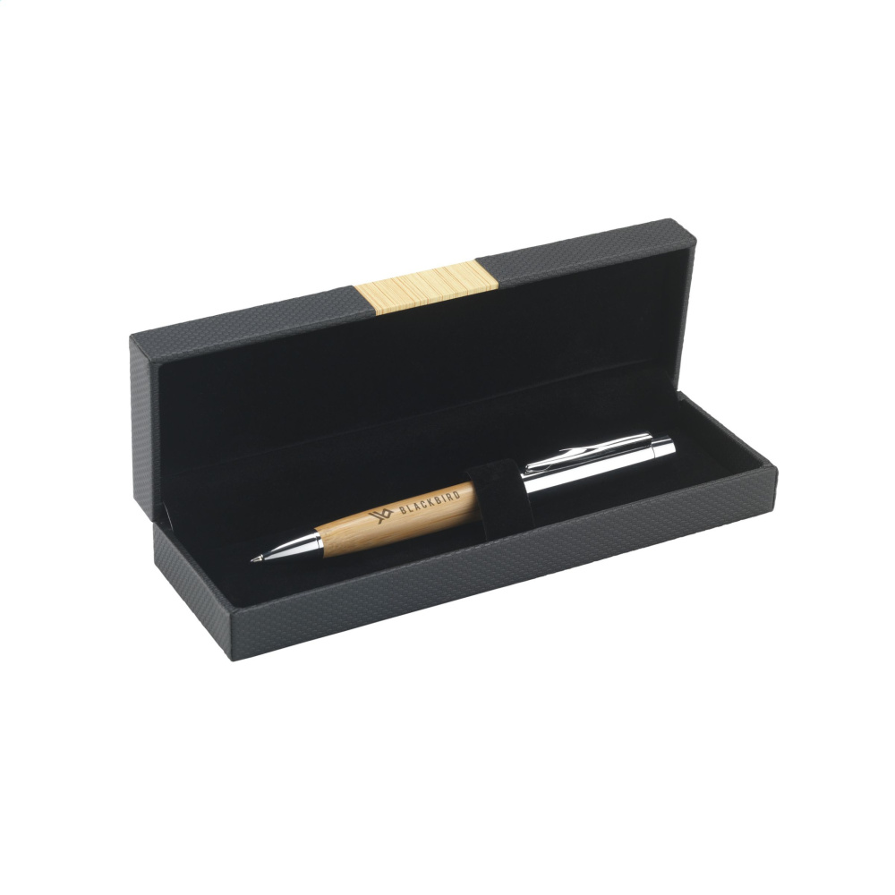 Logo trade promotional products picture of: Bamboo Pen Set pens