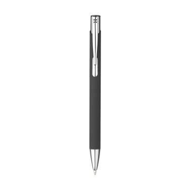 Logo trade promotional product photo of: Ebony Soft Touch pen