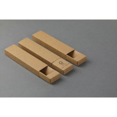 Logo trade corporate gifts picture of: Gift Box Kraft Paper gift packaging