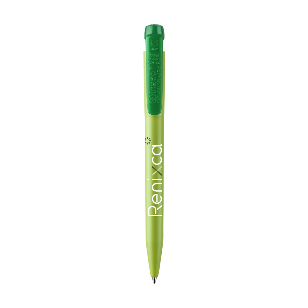 Logo trade promotional products picture of: Stilolinea Ingeo Pen Green Office