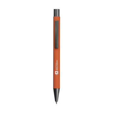 Logo trade business gift photo of: Brady Soft Touch Recycled Alu pens