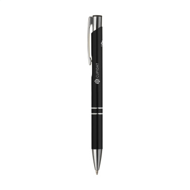 Logo trade corporate gifts image of: Ebony Recycled Alu pens