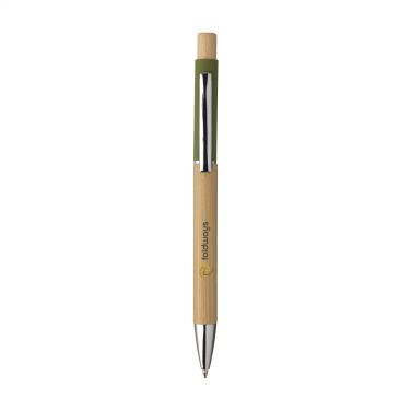 Logo trade promotional item photo of: Saya Bamboo Pen