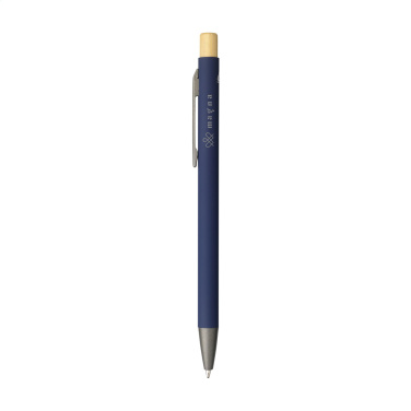 Logo trade promotional giveaways image of: Xava GRS Recycled Alu Pen