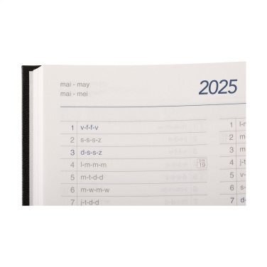 Logotrade promotional merchandise picture of: Eurodirect Balacron diary A5 4-languages