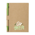 RecycleNote-S Paper notebook, green