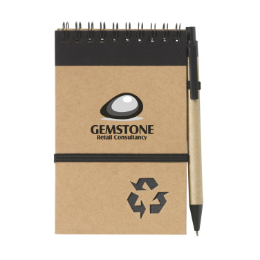 Logotrade promotional gift image of: RecycleNote-M Paper notebook