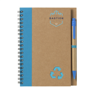 Logotrade advertising product picture of: Recycle Note-L Paper notebook