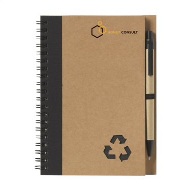 Logotrade business gift image of: Recycle Note-L Paper notebook