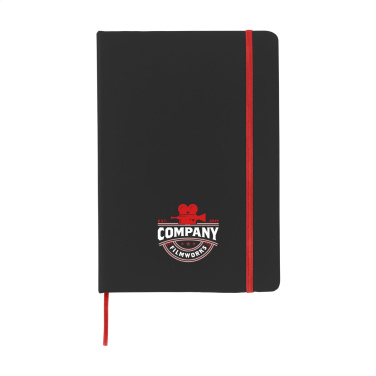 Logo trade advertising products image of: BlackNote A5 Paper notebook