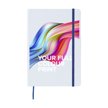 Logo trade promotional items picture of: WhiteNote A5 Paper notebook