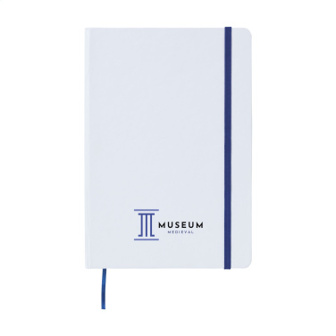 Logo trade promotional merchandise image of: WhiteNote A5 Paper notebook