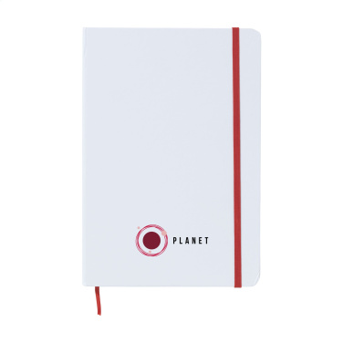 Logo trade promotional giveaway photo of: WhiteNote A5 Paper notebook