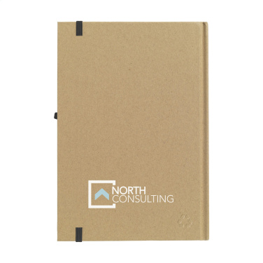 Logo trade business gifts image of: Pocket ECO Paper A5 notebook