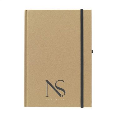 Logo trade business gift photo of: Pocket ECO Paper A5 notebook