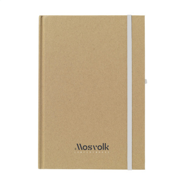 Logo trade promotional merchandise photo of: Pocket ECO Paper A5 notebook