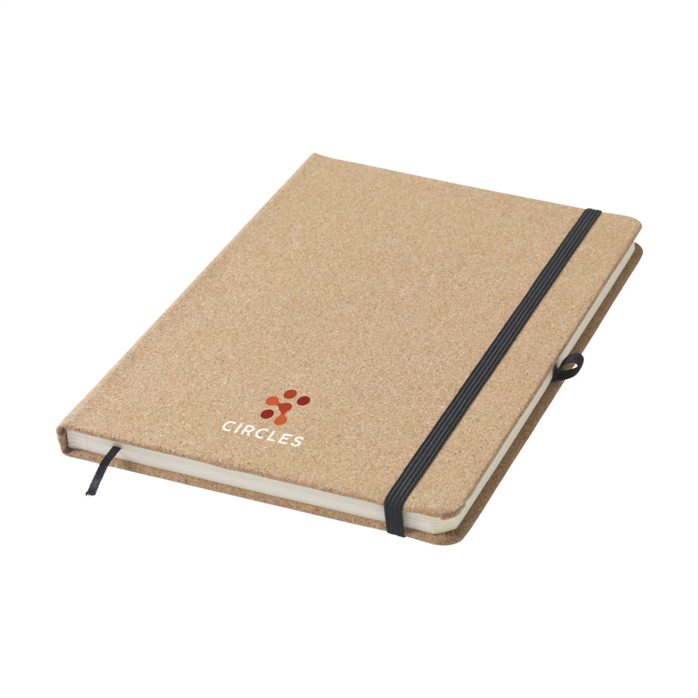 Logotrade promotional giveaways photo of: CorkNote A5 Paper notebook