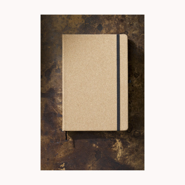 Logo trade promotional merchandise photo of: CorkNote A5 Paper notebook