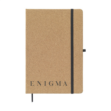 Logo trade promotional giveaways picture of: CorkNote A5 Paper notebook