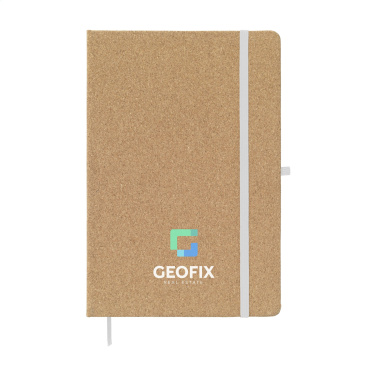 Logotrade promotional merchandise photo of: CorkNote A5 Paper notebook