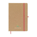 CorkNote A5 Paper notebook, red