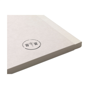 Logo trade promotional merchandise picture of: Sugarcane Paper Notebook A5