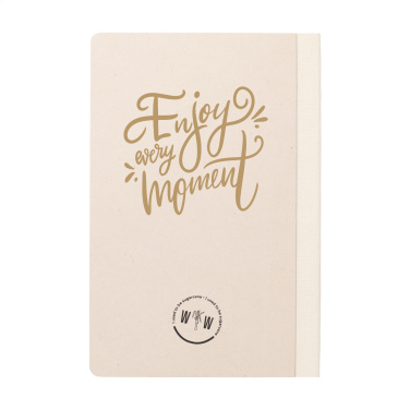 Logo trade promotional gifts image of: Sugarcane Paper Notebook A5