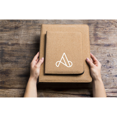 Logo trade promotional items picture of: Eco Conference Cork A4 document folder